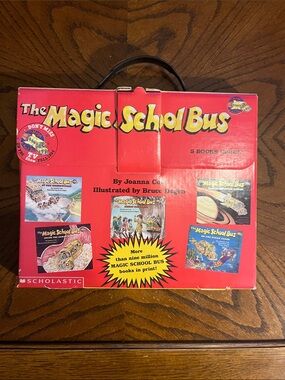 The Magic School Bus kids books | Boxed set | 5 vintage books